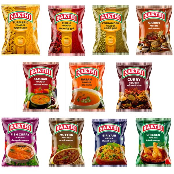 SAKTHI - Masala Combo Pack - 100gm
